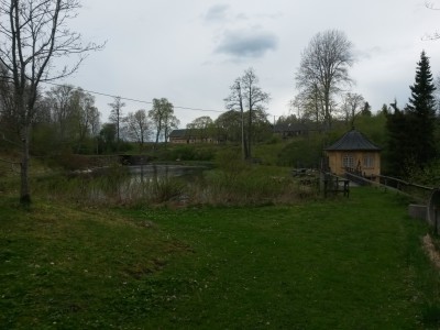 Miljön i närheten av Baggå Herrgård.