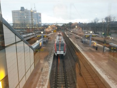 Avgång från Västerås till norra Bergslagen